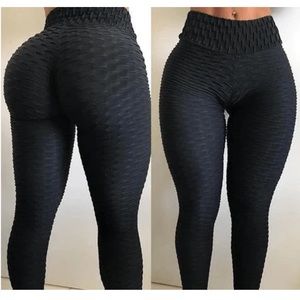 Honey comb scrunch butt leggings